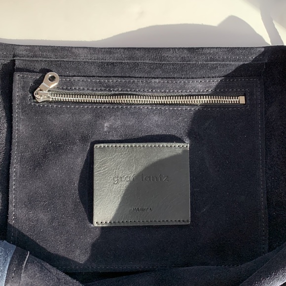 Graf Lantz Slouchy Suede Tote Bag VGUC - Picture 8 of 16